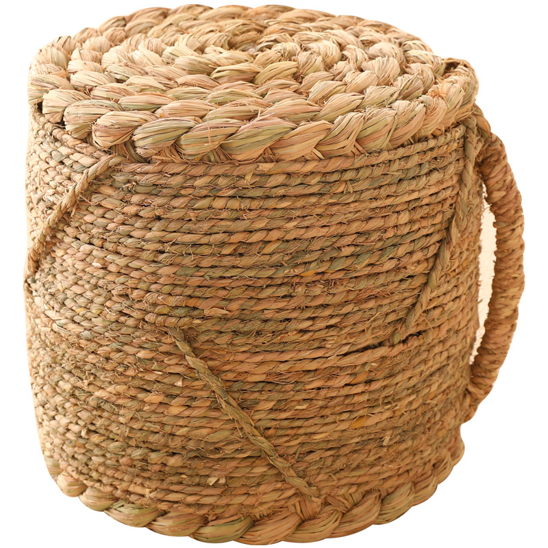 稻草蒲团坐垫地上榻榻米草编织垫子家用坐墩地板坐凳懒人客厅座墩