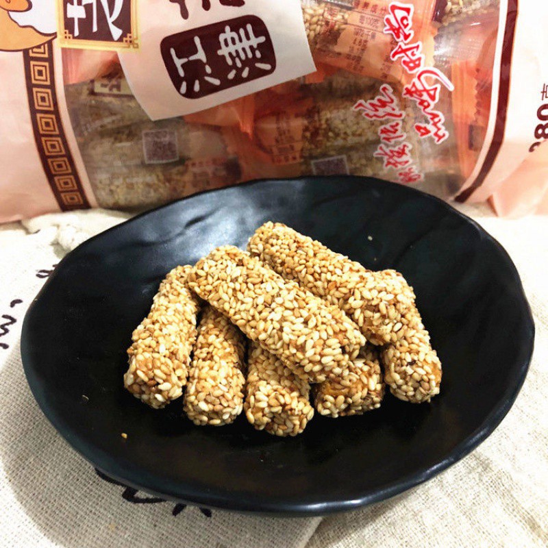 包邮 重庆特产江津芝麻官芝麻杆220g280g 手工麦芽糖传统糕点小吃