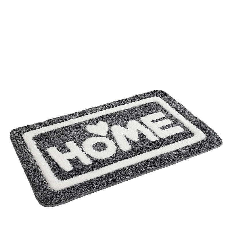 Factory Direct Sales Foreign Trade Wholesale Cross-Border Home Ground Mat Door Mat Absorbent Bathroom Thickening Bathroom Anti-Slip Mats