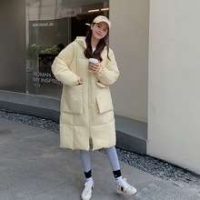 棉衣女2022冬季韩版棉服工装大口袋宽松短款时尚棉外套ins面包服
