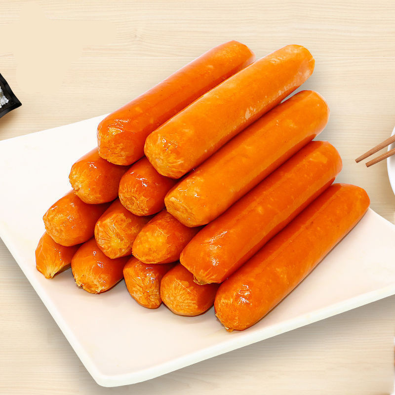 玉米肠奥尔良脆骨热狗脆皮烧烤商用烤肠零食空气炸锅食材火腿肠