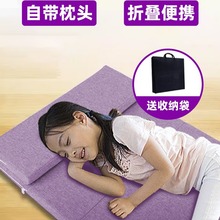 午休垫小学生加厚午睡垫可折叠教室睡觉办公室家用单人打地铺垫子