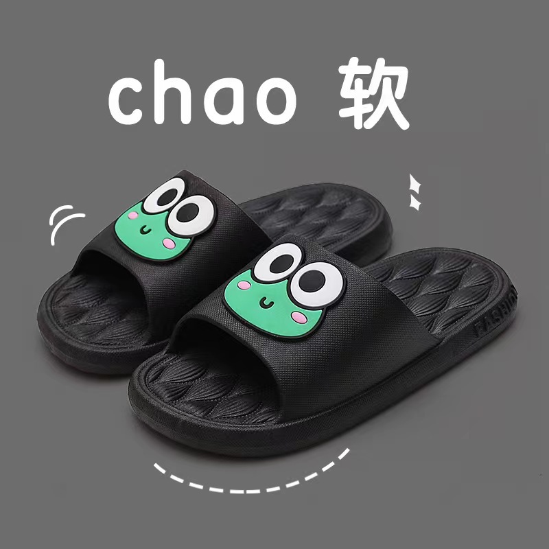 Children's Children Slippers Shoes New Summer Cute Cartoon Rhombus Outer Wear Home Girls Baby Soft Bottom Children Slippers in Stock Wholesale