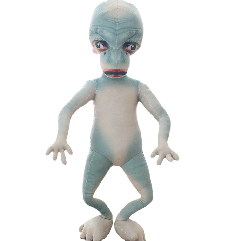 创意外星人公仔仿真外星人毛绒玩具整蛊玩偶搞怪抱枕男女生日礼物