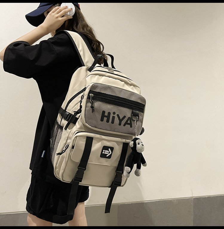 书包男韩版大学生高中生大容量初中生潮流双肩包背包女ins电脑包