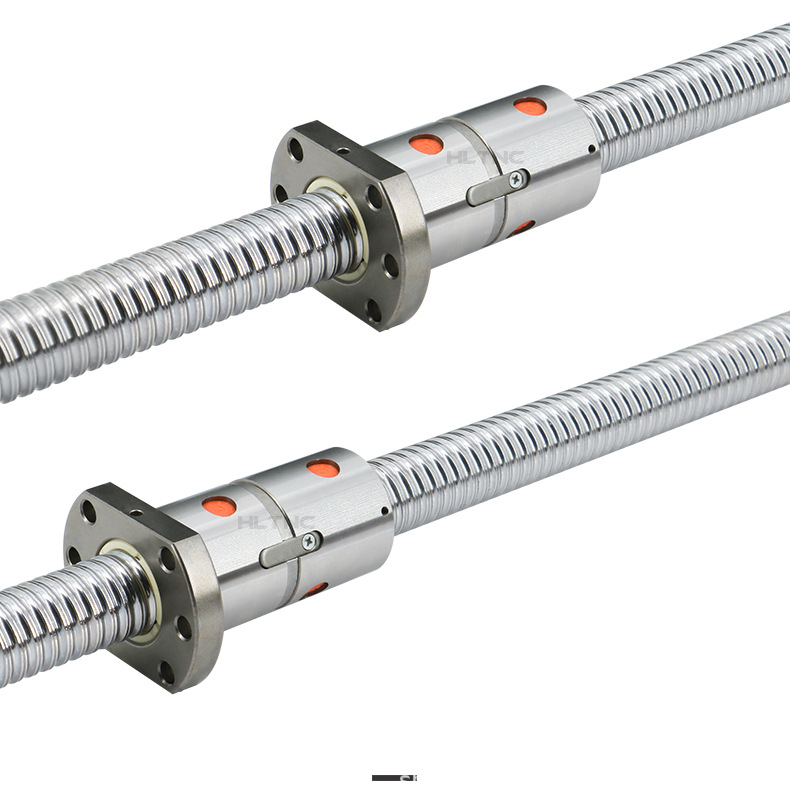 高精度双螺母滚珠丝杆dfu1605 2005 3205 3210 4005 4010加长丝杠