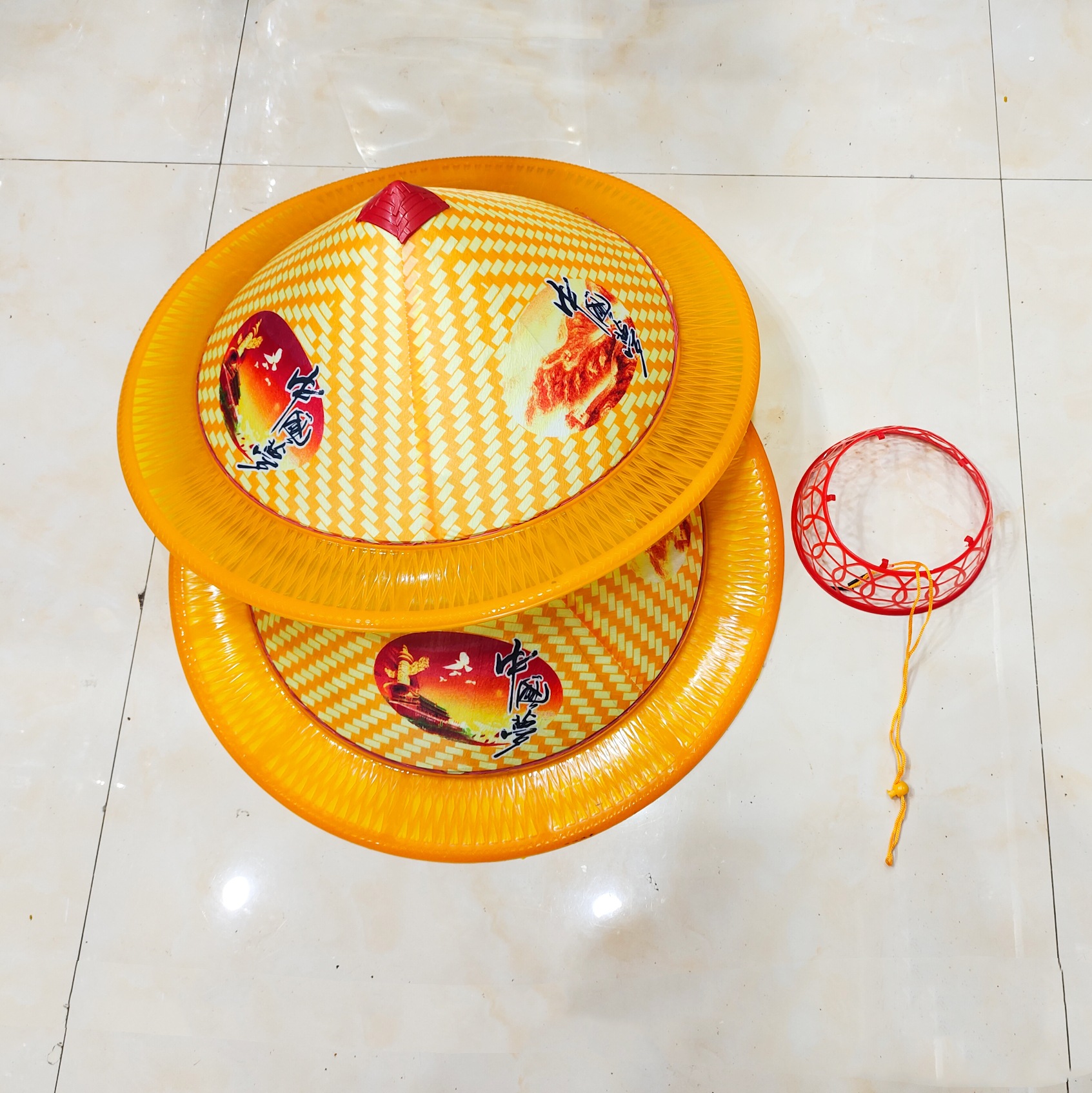 57厘米大号斗笠防雨防水遮阳防晒晴雨帽采茶钓鱼帽农民太阳帽厂家