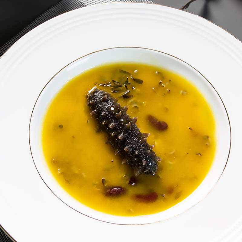 匠悦野米烩关东辽参海参非养殖非罐头刺参即食一人份210g礼盒