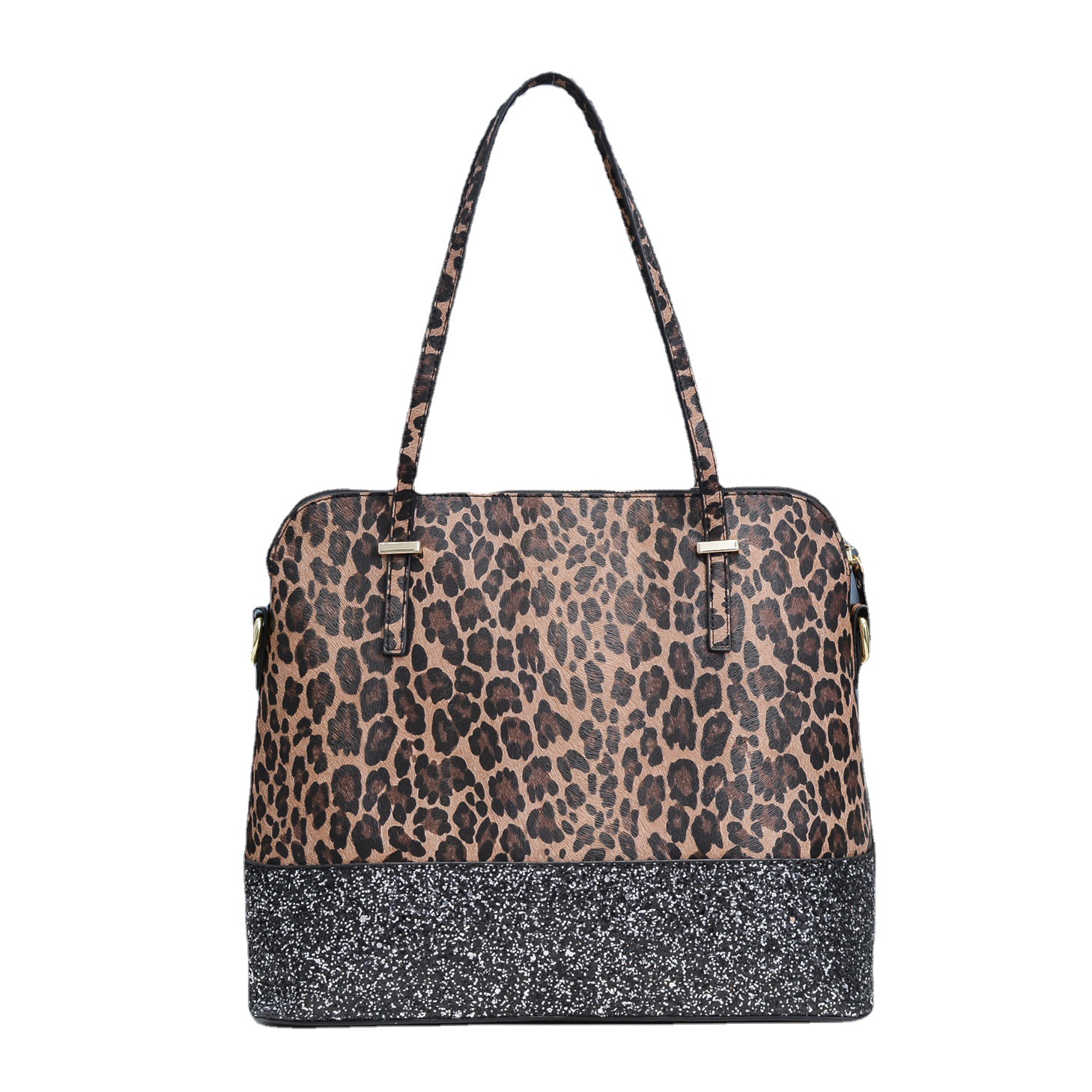 Winter New Vintage Leopard Print Tote Bag Messenger Bag Shoulder Bag Wrist Bag Wallet Spot Factory Direct Wholesale