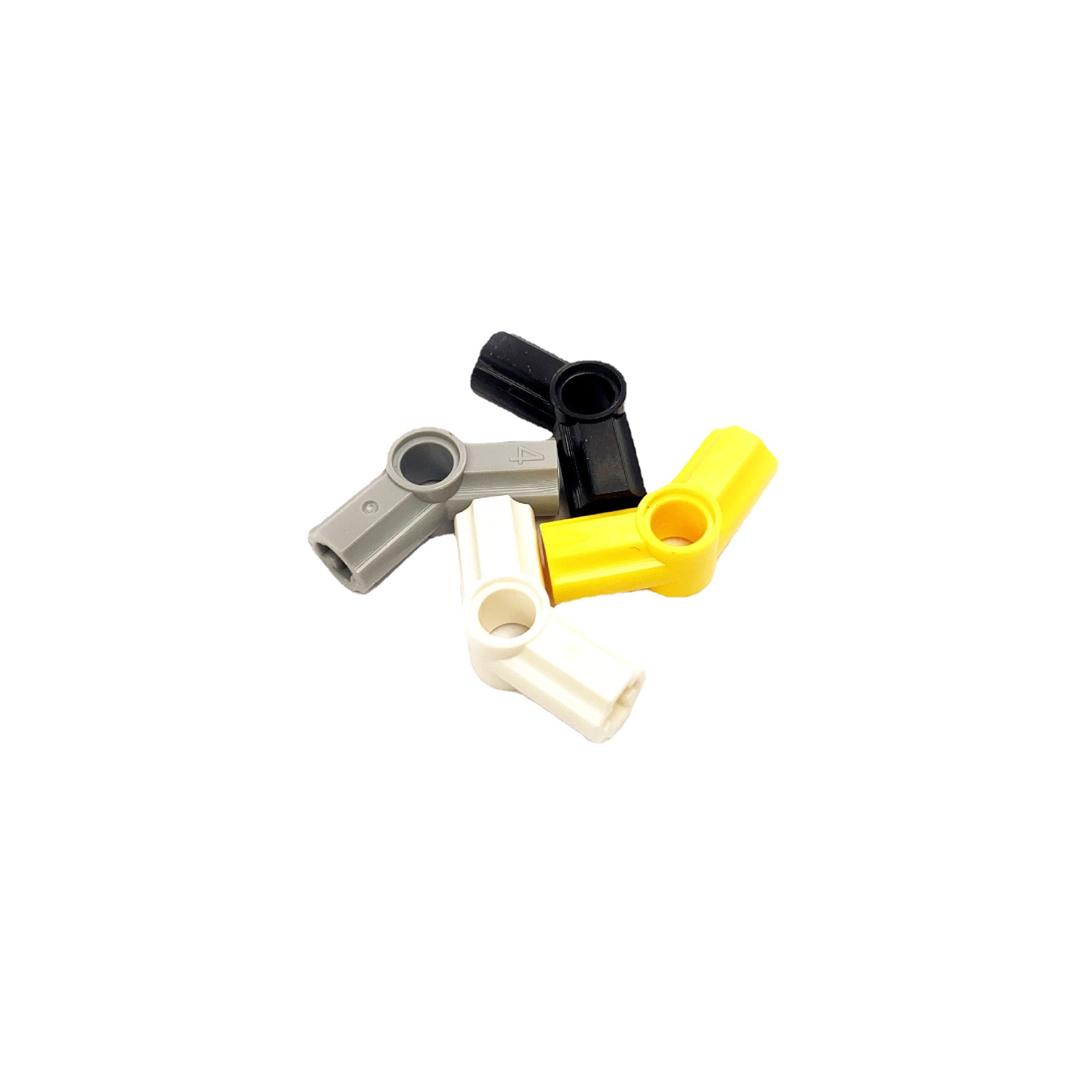 兼容乐高32192科技积木4#十字轴栓连接件135°十字轴链接件配件号