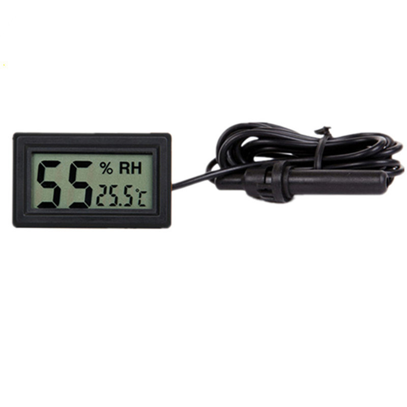 Supply Embedded Temperature Moisture Meter Electronic Hygrometer Moisture Meter Fy-12 Digital Hygrothermograph Moisture Meter
