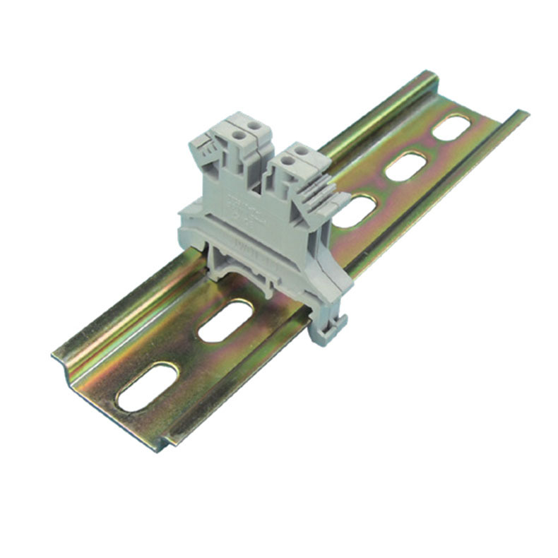 ts型电器安装钢导轨 厂家供应冷轧钢制导轨电气安装开关导u型卡轨