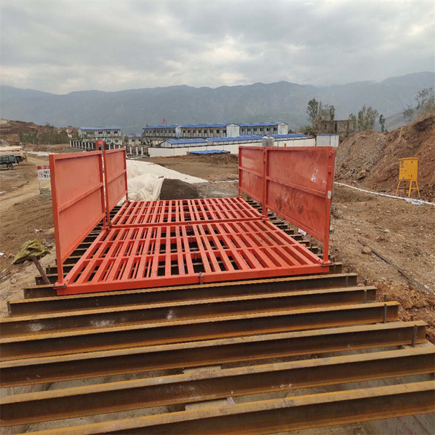 定制工地洗车机建筑工地全自动洗轮机 工程车洗车台 龙门洗车平台