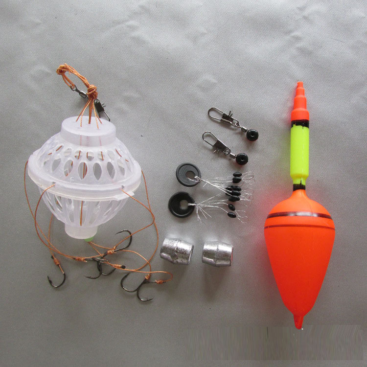 水怪两组装盒装鹰爪 鲢鳙钓组 伊势尼钩 水雷水怪8-15号 熊爪渔具