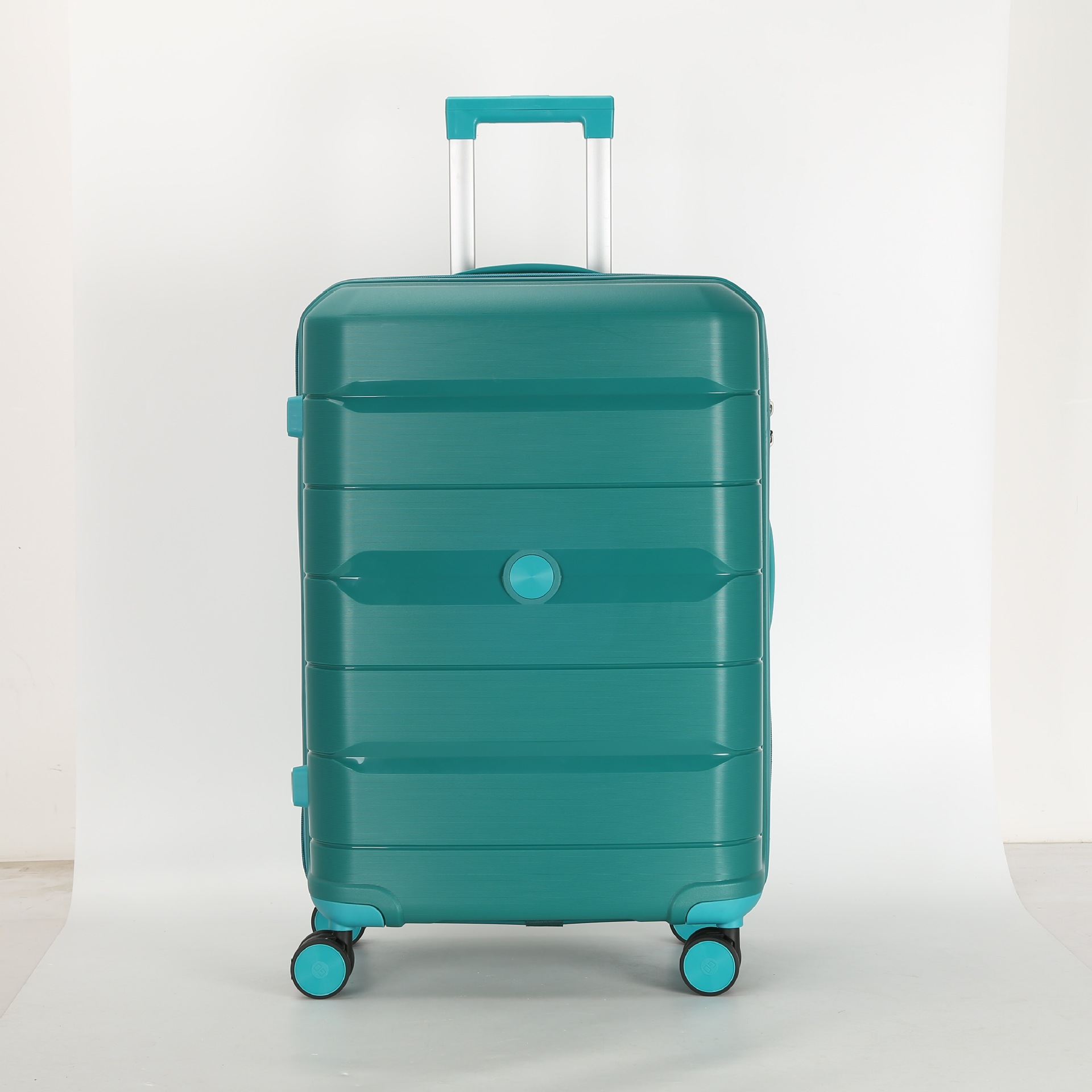 Pp Luggage and Suitcase Trolley Case Export Suit Luggage Three-Piece Luggage Set Source Factory Wholesale Suitcase