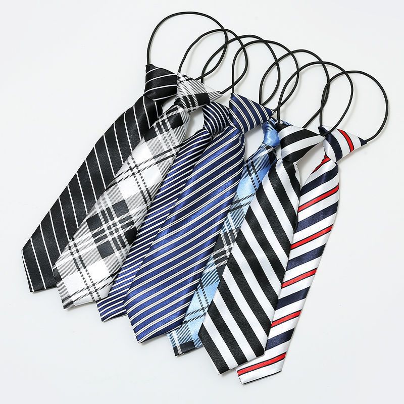 儿童领带幼儿园男童学院风衬衫领带免打小孩节目表演宝宝小领带