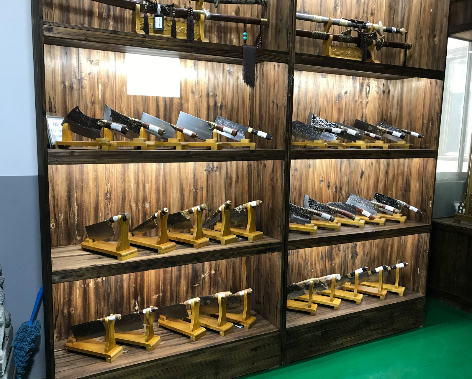 02356斧形砍骨刀斩猪脚大骨头刀手工锻打切菜刀一件代发