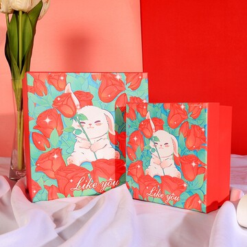 新款现货婚礼喜糖盒伴手礼包装盒口红化妆品礼品盒生