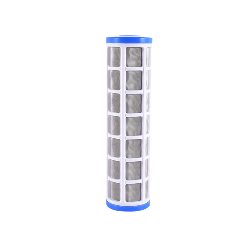 10-Inch Stainless Steel Mesh Filter Element Cleaning Filling Filtering Material Cleaning Machine Equipment Front Filter Element