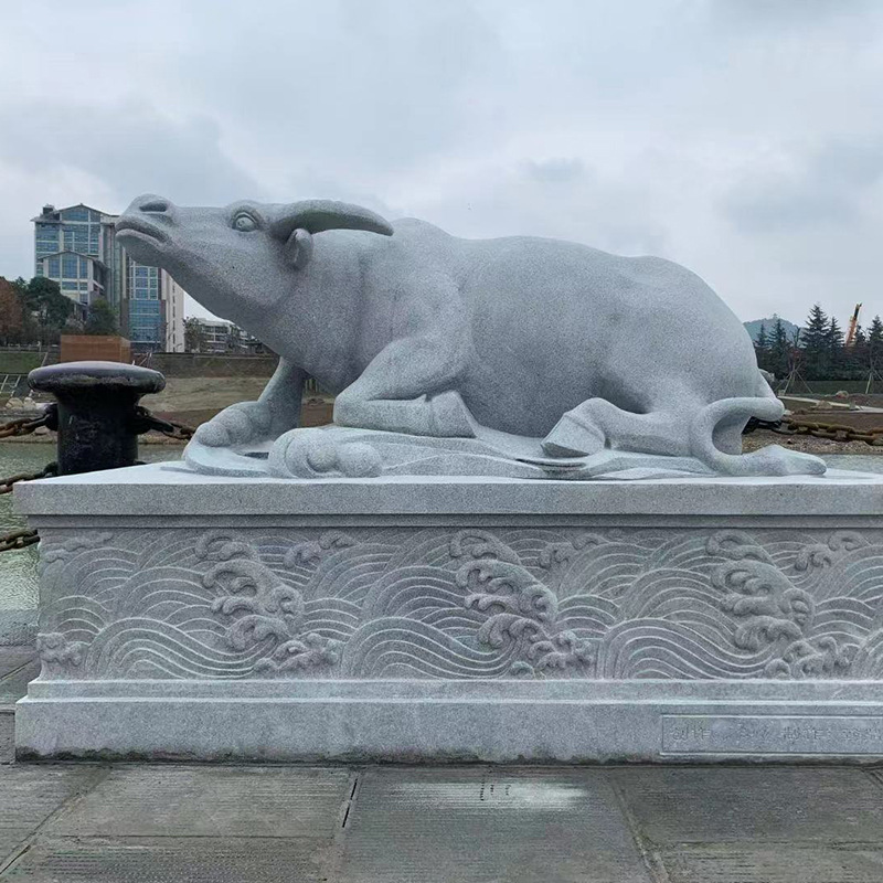 牛石雕雕塑