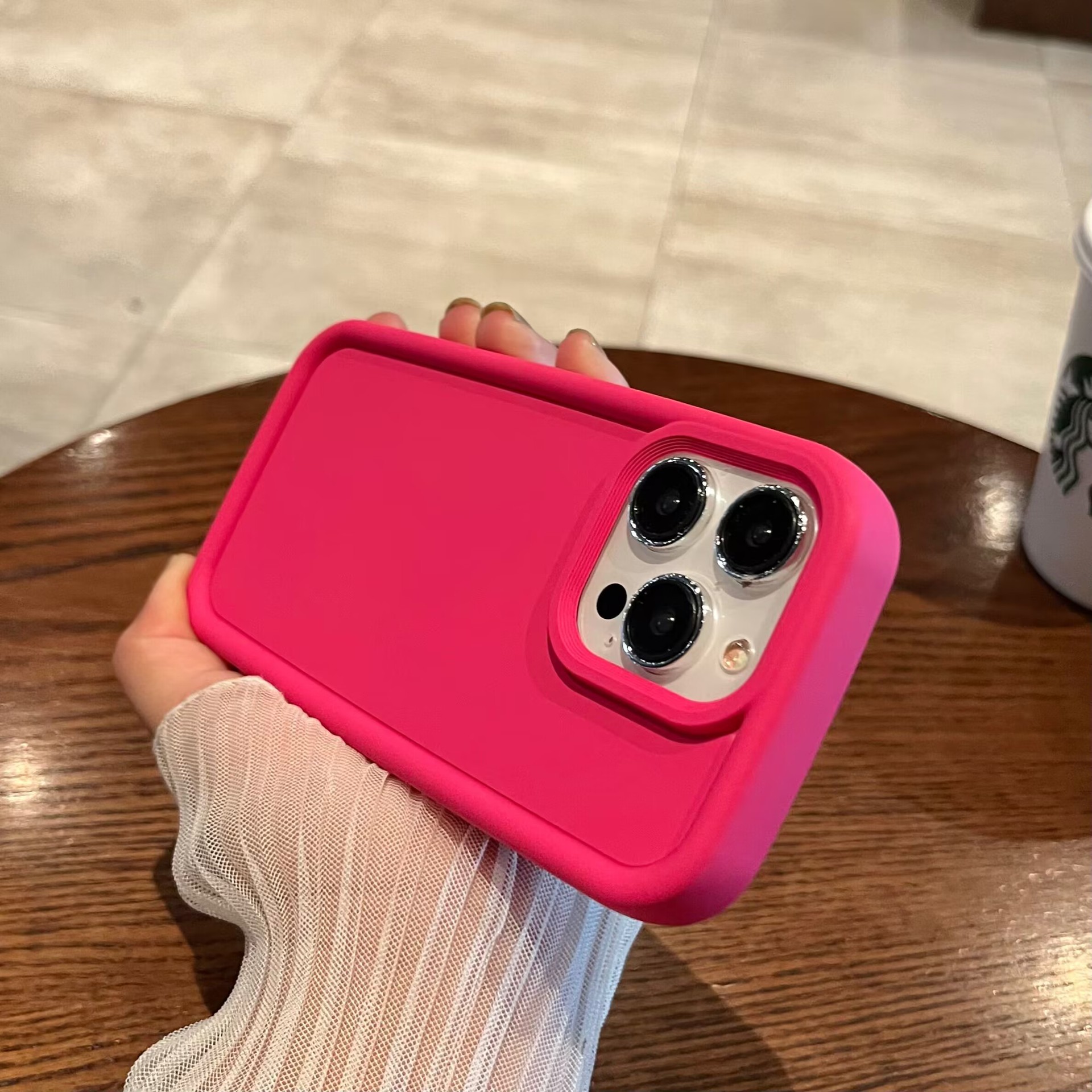 马卡龙液态硅胶适用iphone15pro手机壳防摔苹果14pro纯色软套13女