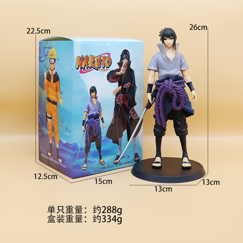 Naruto Model Broadsword Kakashi Uchiha Itachi Sasuke Naruto Four Generations of Men Watergate Sakura Anime Garage Kits