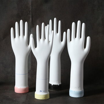 丁睛手模pvc手模 陶瓷厂家直销耐高温酸碱易脱胶手套模具定制批发