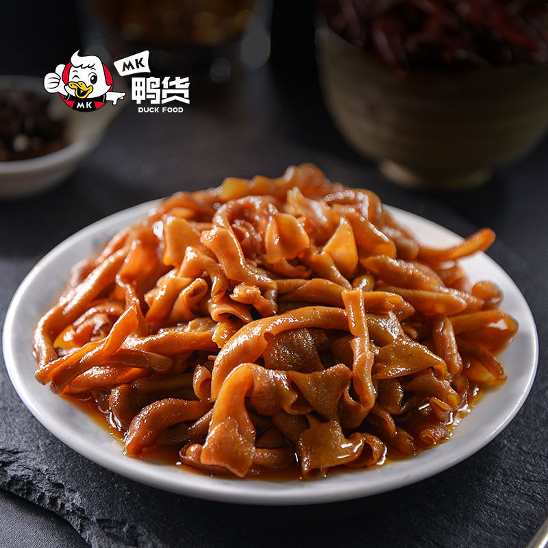 mk鸭货鸭肠80g新鲜盒装香辣麻辣新鲜鸭肠熟食小吃零食即食卤味鸭