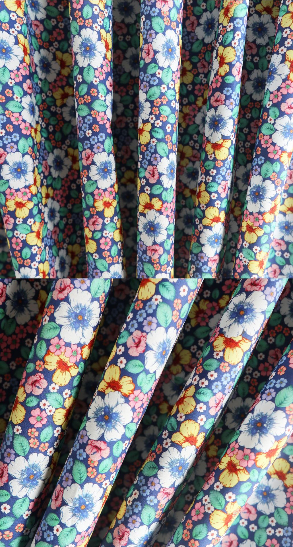 纯棉全棉布料棉布diy手工碎花印花服装连衣裙子原创面料爱丽丝