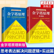 精装金字塔原理大全集 2册 思考表达解决问题逻辑+实战篇 芭