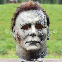 跨境万圣节新款月光光心慌慌杀戮麦克梅尔迈尔斯恐怖乳胶面具头套