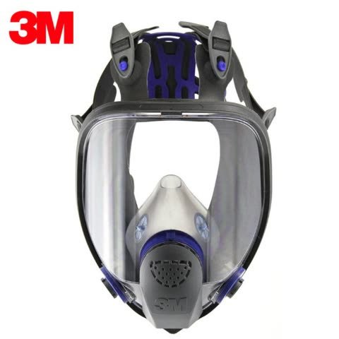 3MFF-402硅胶全面罩防护面罩面具喷漆金属烟甲醛酸性防护面具正品