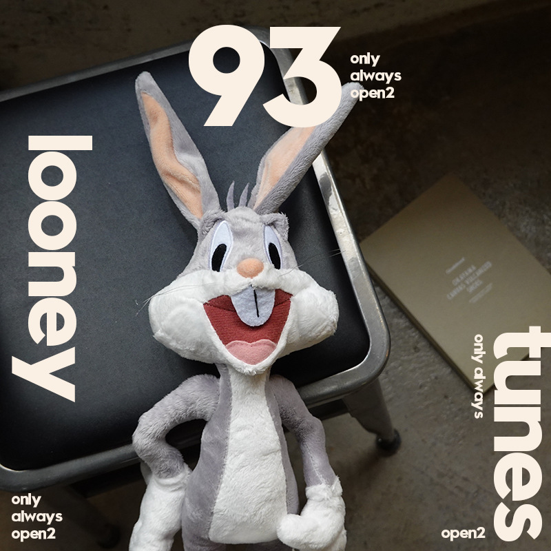 圣诞礼物出口国外复古大号兔八哥公仔玩具