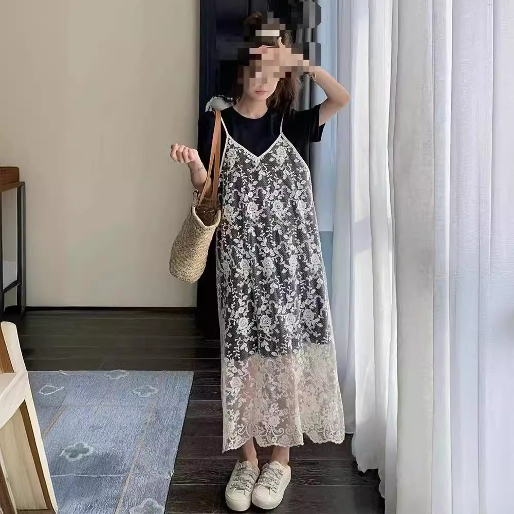 3225玛莎思琪蕾丝连衣裙两件套包=不退换-阿里巴巴