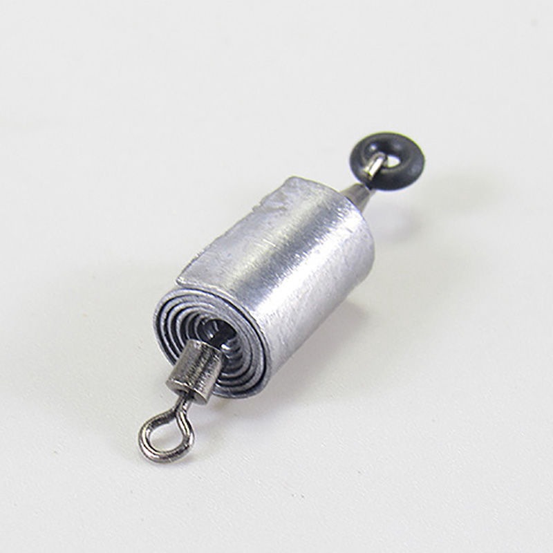 八字环快速子线夹连接环器带铅皮座特快别针连接器渔具钓鱼用品