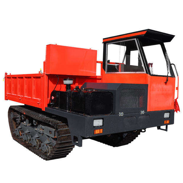 工程履带车自卸式6吨涡轮增压履带运输车全地形履带工程车厂家