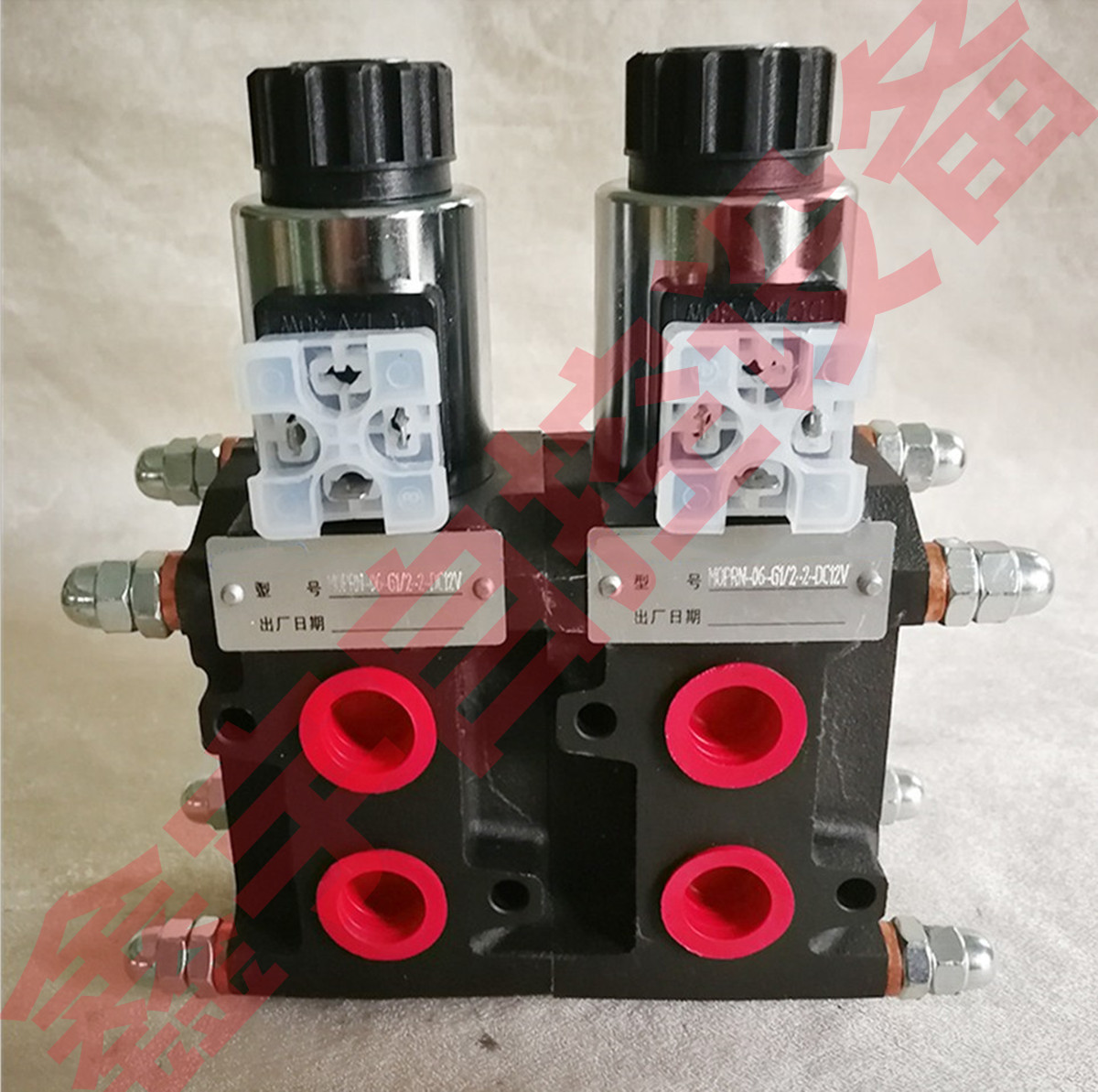 二位六通电磁阀 多路选择阀 kvh6/dc12 kvh6/dc 24