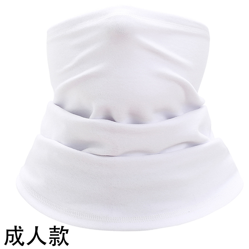 Winter Warm Men's and Women's Fleece-Lined Magic Headband Neckerchief Cover Cycling Mask Outdoor Variety Fleece Magic Face Towel