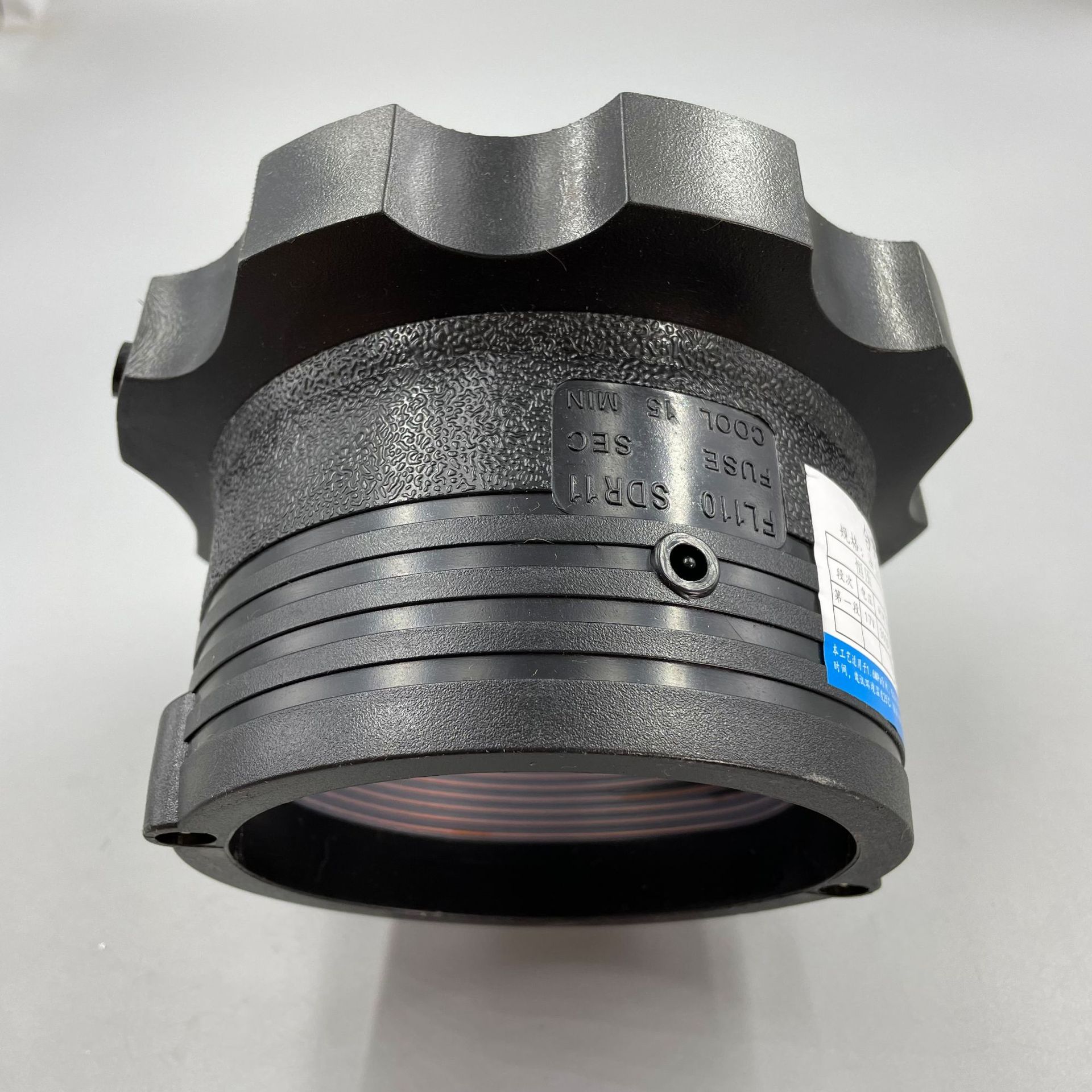 pe电熔法兰钢丝网骨架复合管管件pe电熔法兰hdpe电熔管件工程管件