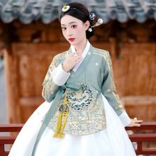 新款高端韩国延吉公主小姐宫廷韩服朝鲜民族礼服旅拍摄影