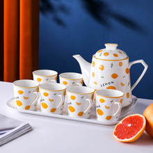 欧式茶具套装家用整套茶杯陶瓷水具套装茶壶大容量冷水壶水杯套装