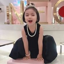 韩版儿童配饰女童珍珠项链手链套装女童拍照走秀表演饰品 礼物