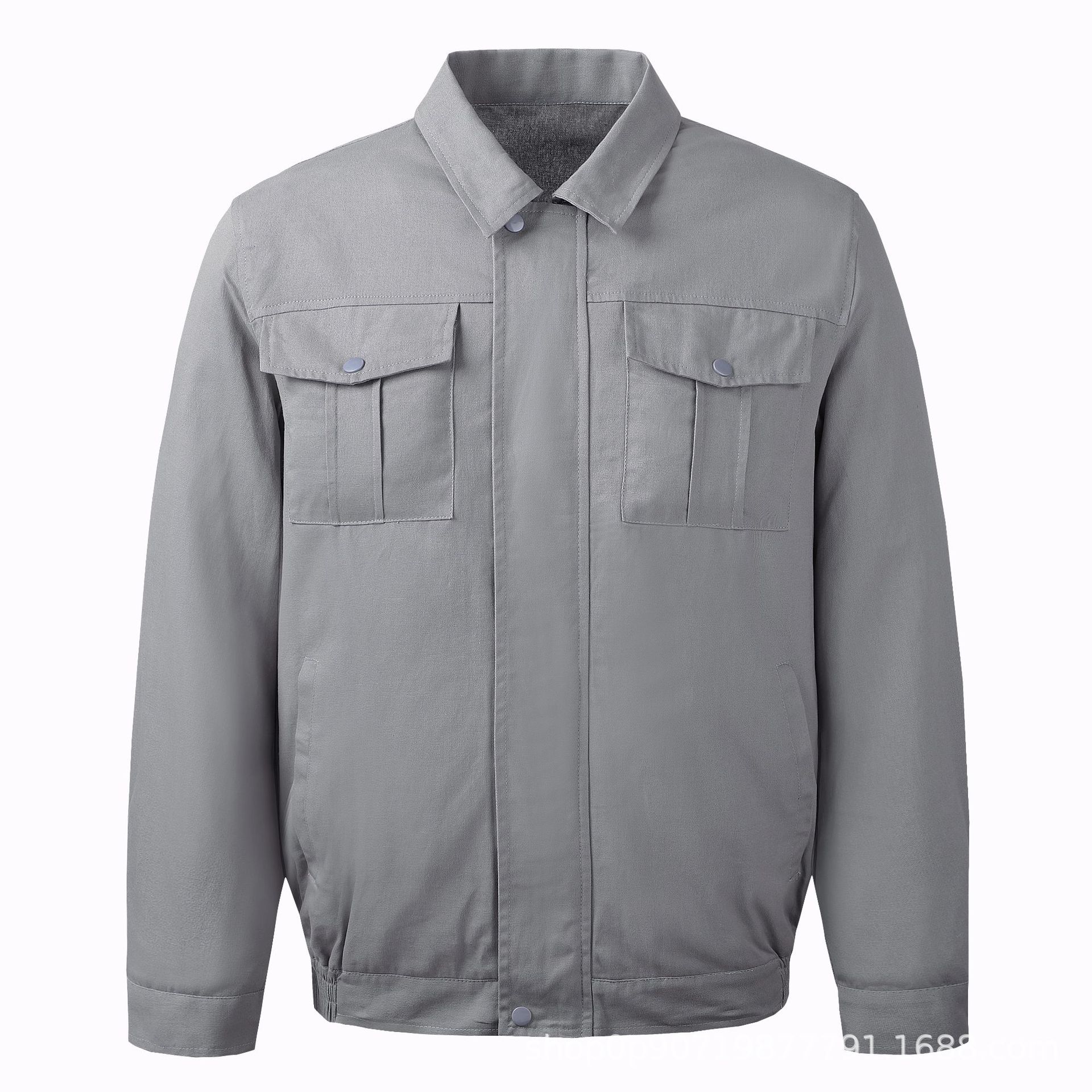 夏季风扇服降温空调服充电风扇制冷长袖工作服户外散热降温电焊服