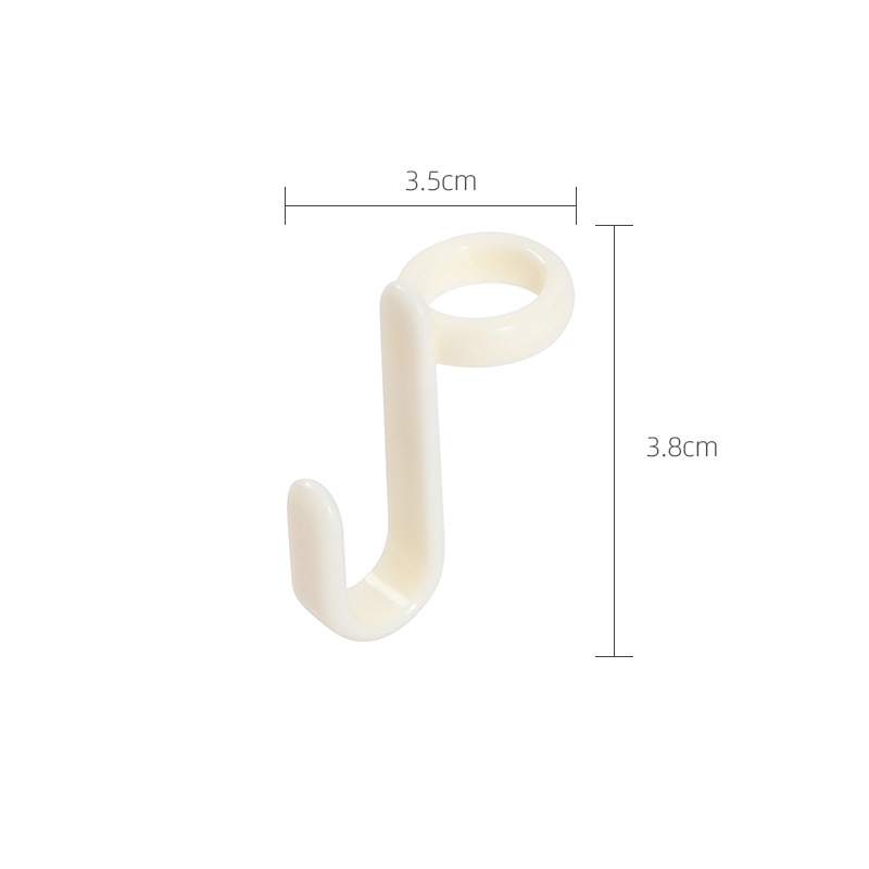 Musical Note Hanger Connecting Hook Dormitory Wardrobe Magic Series Cabinet Hanger Household Multi-Functional Stackable Hook