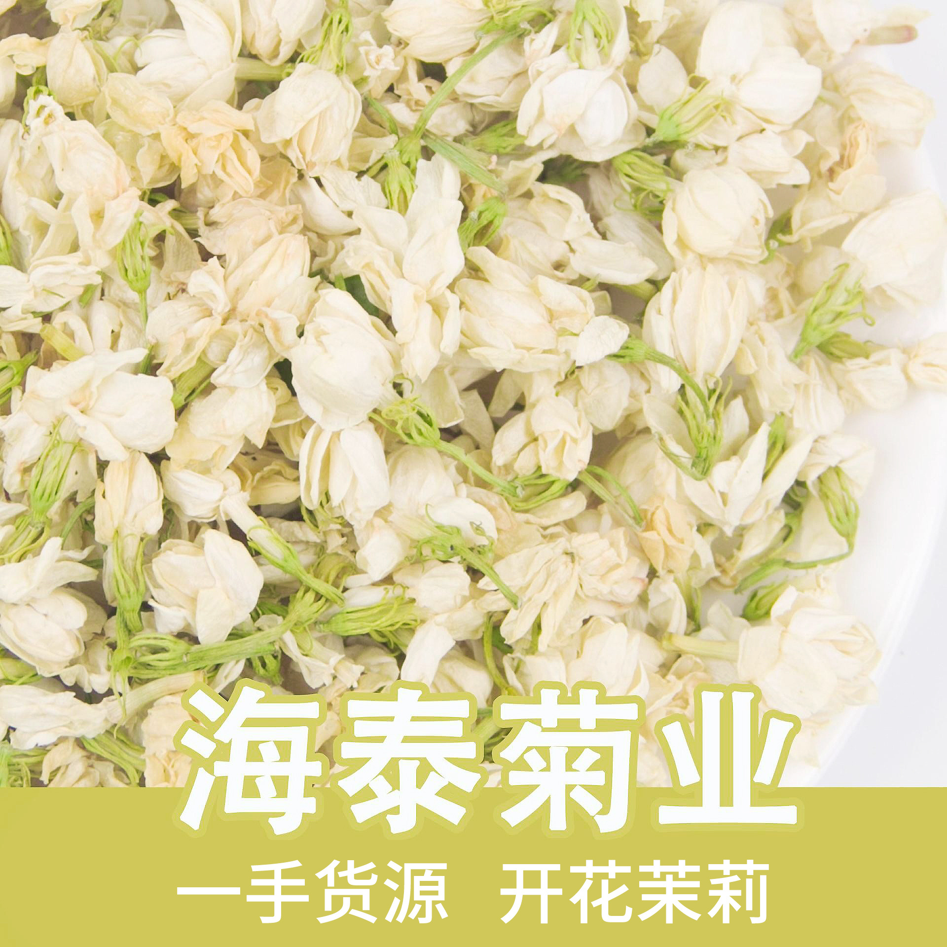 厂家批发散装广西横县茉莉花干花头花茉莉花茶叶量大从优500克