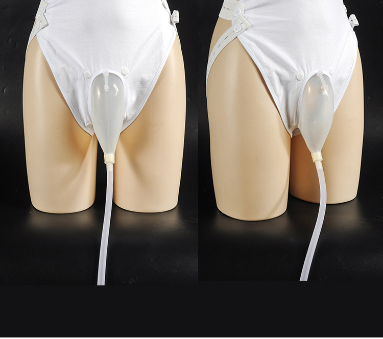 硅胶接尿器 厂家直发男用女用老人瘫痪卧床护理透气失禁集尿袋