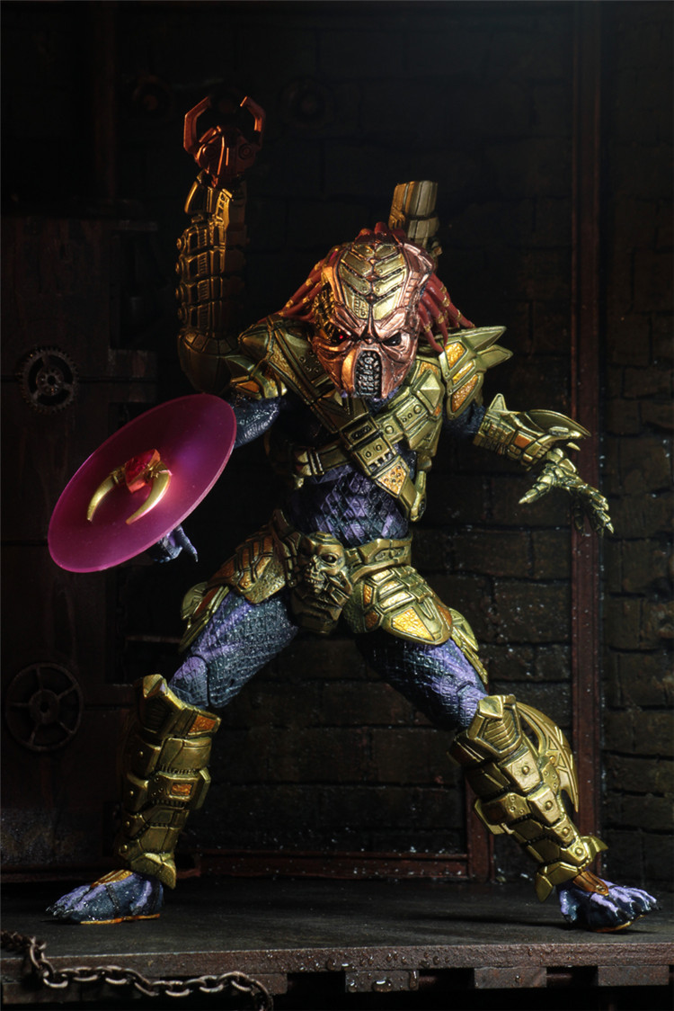 neca 51561 铁血战士 长老镭射眼铁血战士 可动人偶模型手办正版