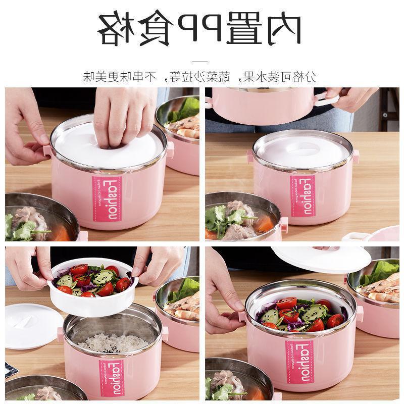 包邮加高大容量饭盒多层不锈钢三层保温便当盒学生饭盒上班族单层