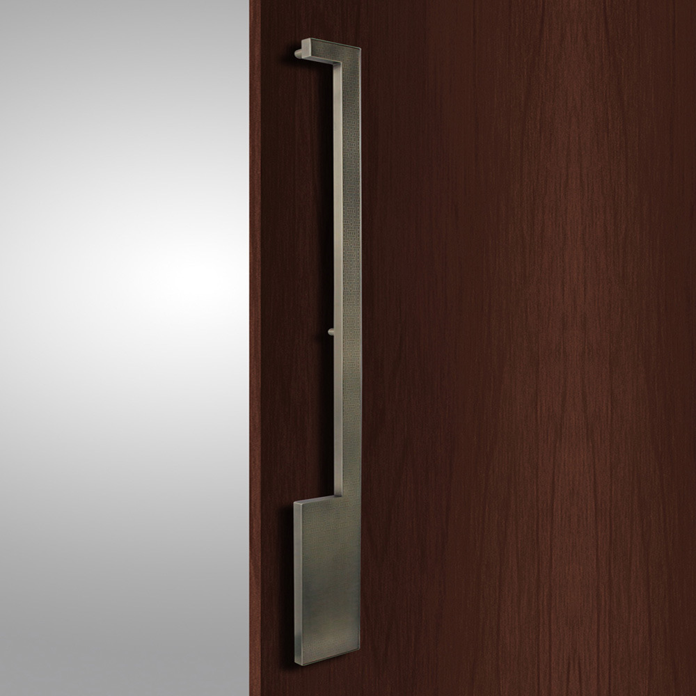 新中式大门拉手不锈钢拉手酒店会所别墅大门拉手玻璃门木门门把手