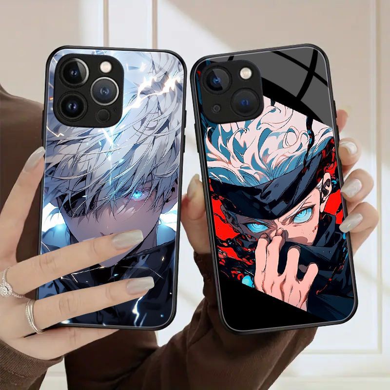 适用日系动漫五条悟苹果15手机壳时尚8plus和7plus通用网红苹果xr